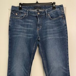 Banana Republic Cropped Cuff Jeans